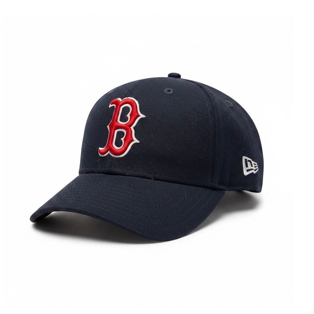 MLB BOSTON RED SOX Hat Cap NEW ERA 9FORTY Black Red ONE SIZE